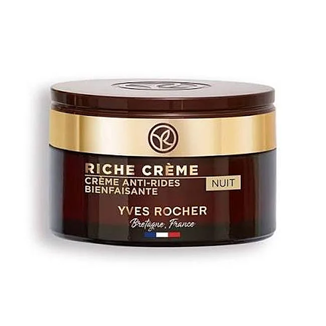 Ночной питательный крем против морщин Yves Rocher.