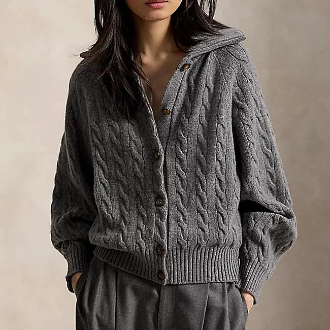 Серый кардиган Ralph Lauren, 345 евро.